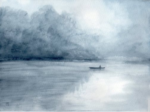 Boat in Fog