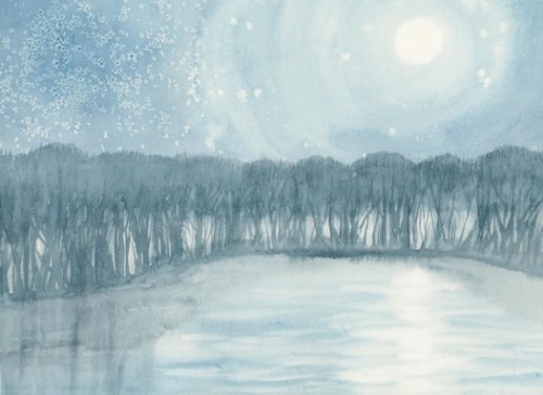 Moonlight Reflection