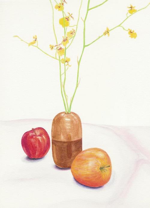 Orchid and Apples